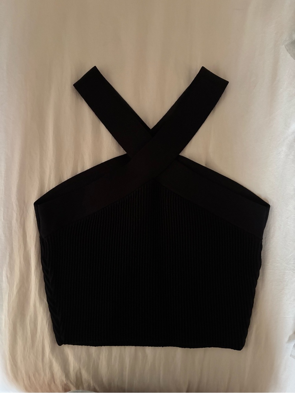 Aritzia Babaton Cross Neck Top
